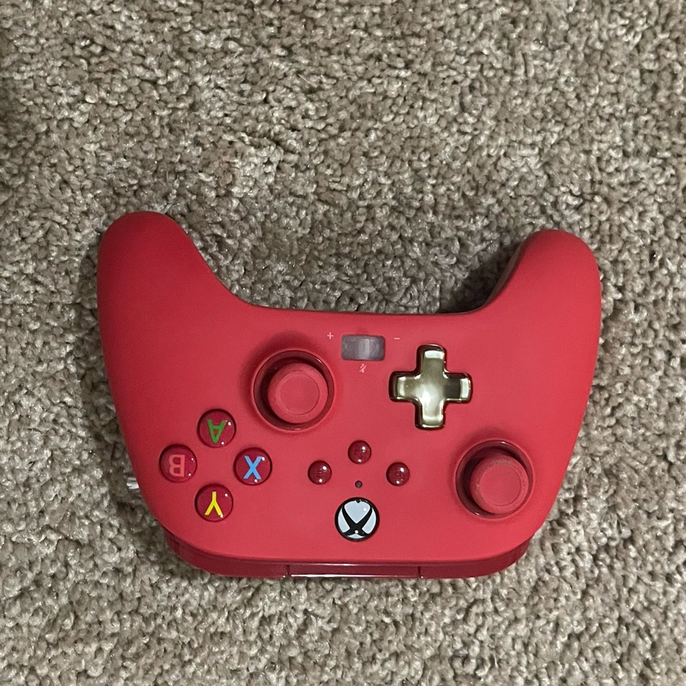 Red Gaming Controller